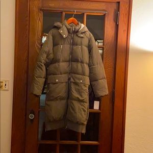 Free People 3/4 quilted coat size M